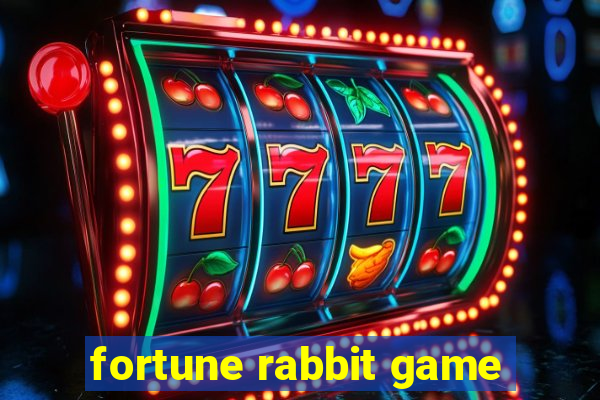 fortune rabbit game